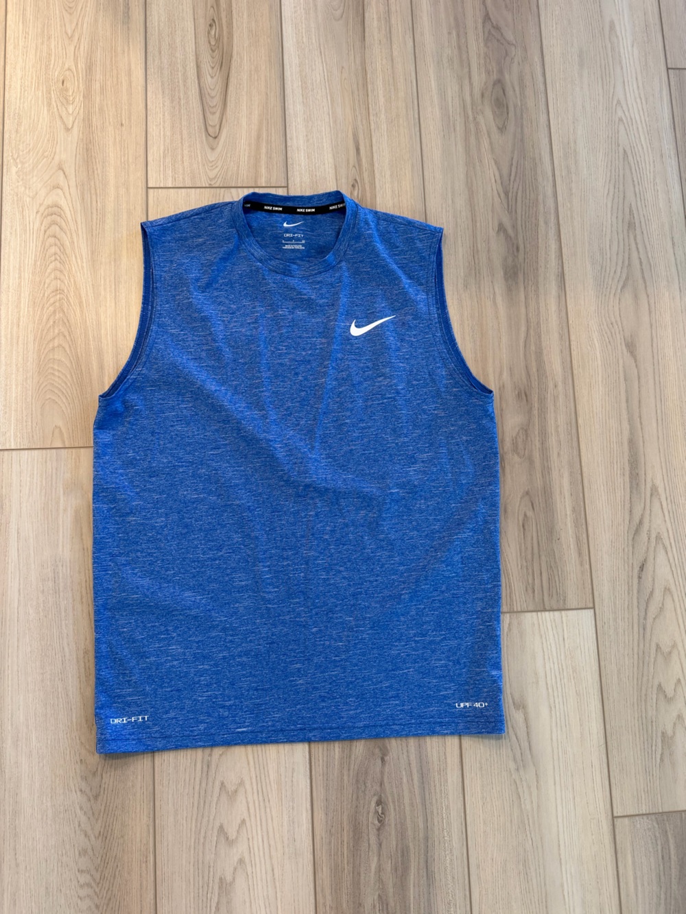 Nike Men’s Blue Dri-FIT Sleeveless Tank Top Size Small